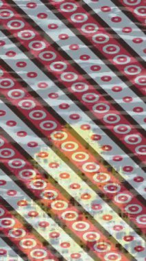 Dijital doku yüzey tasarım biçimi ile modern video animasyonu için gelişmiş hareket grafikleri