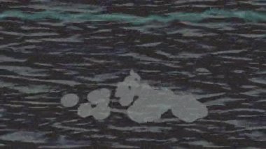 Dijital doku yüzey tasarım biçimi ile modern video animasyonu için gelişmiş hareket grafikleri