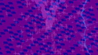 Soyut hareket desenli fütüristik video üretimi için dinamik dijital arkaplan