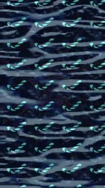 Organik desenli yüzey giriş stili video film sanatı ile soyut arkaplan tasarımı