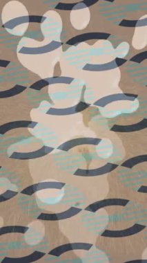 Benzersiz hareket dokusu tasarım sanatı ile profesyonel video düzenleme için modern soyut grafikler