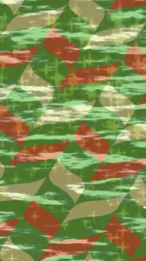 Dijital doku yüzey tasarım biçimi ile modern video animasyonu için gelişmiş hareket grafikleri