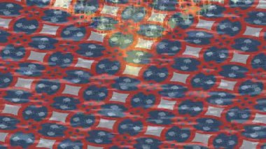 Lüks hareket tasarımı üst düzey video projeleri ve dijital sanat için zarif, pürüzsüz bir dokusu var.