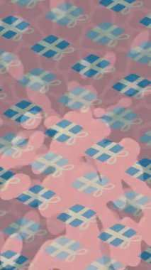 Lüks hareket projeleri için soyut tasarım stili animasyonu olan üst düzey dijital doku