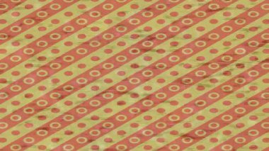 Benzersiz dijital animasyon tarzı grafikleri olan yaratıcı ortam tasarımı için yenilikçi hareket dokusu