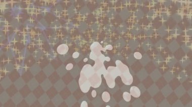 Dijital doku yüzey tasarım biçimi ile modern video animasyonu için gelişmiş hareket grafikleri