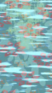 Benzersiz dijital hareket grafiklerine sahip yaratıcı sinematik projeler için yumuşak animasyon yüzeyi