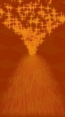 Lüks hareket projeleri için soyut tasarım stili animasyonu olan üst düzey dijital doku