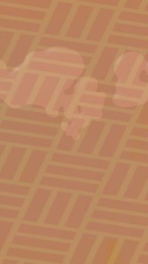 Benzersiz dijital animasyon tarzı grafikleri olan yaratıcı ortam tasarımı için yenilikçi hareket dokusu