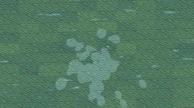 Estetik doku arkaplan tasarımı renkli hareket grafikleri ile moda film giriş profosyoneli