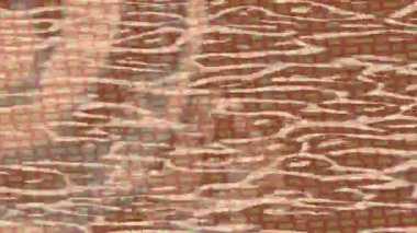 Benzersiz dijital animasyon tarzı grafikleri olan yaratıcı ortam tasarımı için yenilikçi hareket dokusu