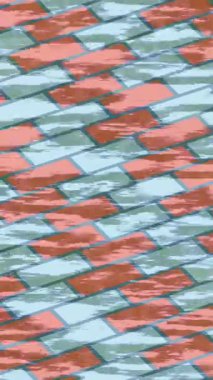 Estetik doku arkaplan tasarımı renkli hareket grafikleri ile moda film giriş profosyoneli