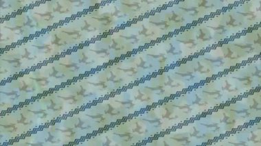 Benzersiz dijital animasyon tarzı grafikleri olan yaratıcı ortam tasarımı için yenilikçi hareket dokusu