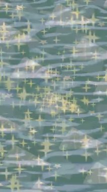 Benzersiz video giriş tasarımı projeleri için detaylı yüzey kalıbı film animasyon stili grafik girişi