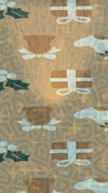 Lüks hareket projeleri için soyut tasarım stili animasyonu olan üst düzey dijital doku