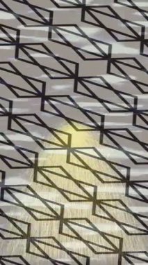 Benzersiz video giriş tasarımı projeleri için detaylı yüzey kalıbı film animasyon stili grafik girişi