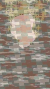 Benzersiz hareket grafikleri tasarım sanatına sahip yaratıcı film üretimi için özet bir arkaplan