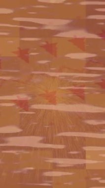 Lüks hareket projeleri için soyut tasarım stili animasyonu olan üst düzey dijital doku