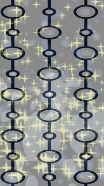 Soyut hareket desenli fütüristik video üretimi için dinamik dijital arkaplan