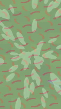 Profesyonel video projeleri sanat tarzı için organik hareketli arkaplan tasarımı