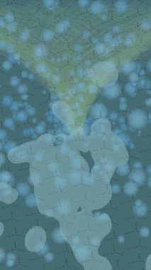 Modern medya üretimi için fütüristik dijital soyut doku sinematik tarz hareketli grafik ögesi