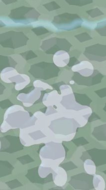 Benzersiz dijital hareket grafiklerine sahip yaratıcı sinematik projeler için yumuşak animasyon yüzeyi