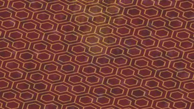 Lüks hareket projeleri için soyut tasarım stili animasyonu olan üst düzey dijital doku