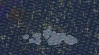 Profesyonel video projeleri sanat tarzı için organik hareketli arkaplan tasarımı