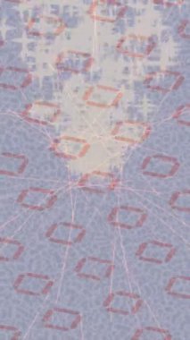 Benzersiz dijital animasyon tarzı grafikleri olan yaratıcı ortam tasarımı için yenilikçi hareket dokusu