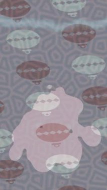 Soyut hareket desenli fütüristik video üretimi için dinamik dijital arkaplan