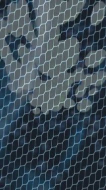 Benzersiz hareket grafikleri tasarım sanatına sahip yaratıcı film üretimi için özet bir arkaplan