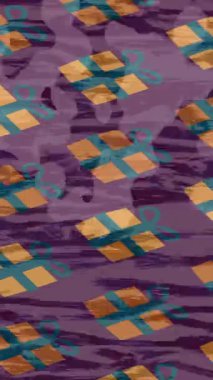 Lüks hareket projeleri için soyut tasarım stili animasyonu olan üst düzey dijital doku