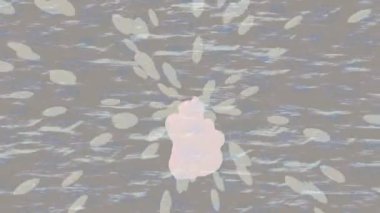 Benzersiz video giriş tasarımı projeleri için detaylı yüzey kalıbı film animasyon stili grafik girişi