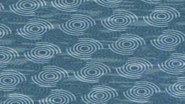 Organik desenli yüzey giriş stili video film sanatı ile soyut arkaplan tasarımı