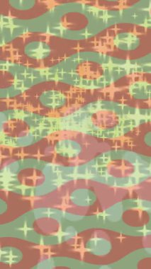 Benzersiz hareket dokusu tasarım sanatı ile profesyonel video düzenleme için modern soyut grafikler