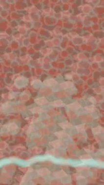 Estetik doku arkaplan tasarımı renkli hareket grafikleri ile moda film giriş profosyoneli