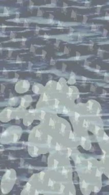 Benzersiz dijital animasyon tarzı grafikleri olan yaratıcı ortam tasarımı için yenilikçi hareket dokusu