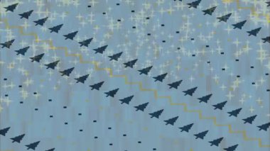 Modern medya üretimi için fütüristik dijital soyut doku sinematik tarz hareketli grafik ögesi