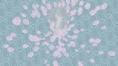 Benzersiz dijital animasyon tarzı grafikleri olan yaratıcı ortam tasarımı için yenilikçi hareket dokusu