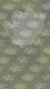 Dijital doku yüzey tasarım biçimi ile modern video animasyonu için gelişmiş hareket grafikleri