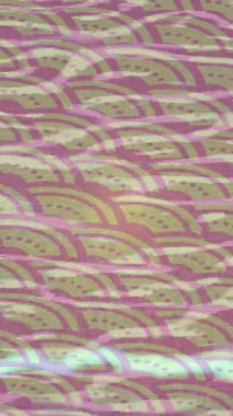 Organik desenli yüzey giriş stili video film sanatı ile soyut arkaplan tasarımı