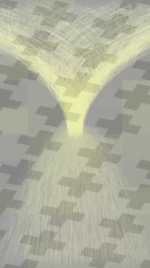 Benzersiz video giriş tasarımı projeleri için detaylı yüzey kalıbı film animasyon stili grafik girişi