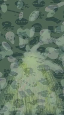 Lüks hareket projeleri için soyut tasarım stili animasyonu olan üst düzey dijital doku