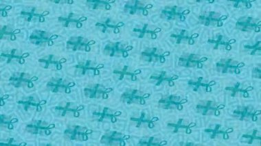 Benzersiz hareket dokusu tasarım sanatı ile profesyonel video düzenleme için modern soyut grafikler