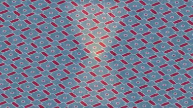 Soyut hareket desenli fütüristik video üretimi için dinamik dijital arkaplan