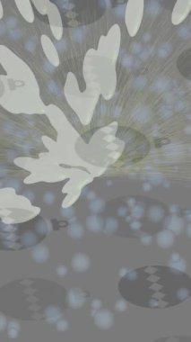 Organik desenli yüzey giriş stili video film sanatı ile soyut arkaplan tasarımı