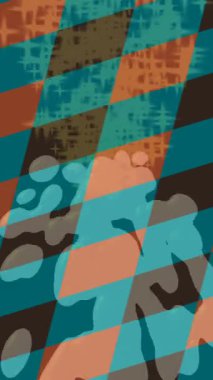 Estetik doku arkaplan tasarımı renkli hareket grafikleri ile moda film giriş profosyoneli