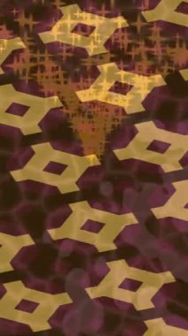 Benzersiz video giriş tasarımı projeleri için detaylı yüzey kalıbı film animasyon stili grafik girişi