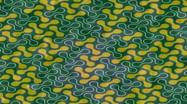 Soyut hareket desenli fütüristik video üretimi için dinamik dijital arkaplan