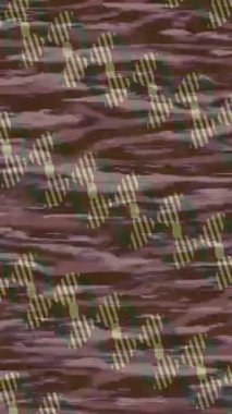 Lüks hareket projeleri için soyut tasarım stili animasyonu olan üst düzey dijital doku